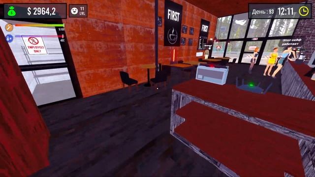 53)BARISTA SIMULATOR, прохождение игры. Круглый стол. смотреть онлайн