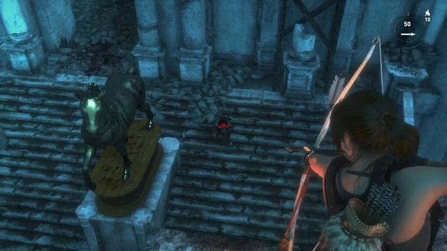 Rise of the Tomb Raider tribuech unlocked shotgun and white widow bow upgraded to max with commentr смотреть онлайн