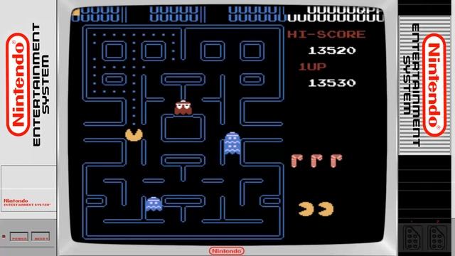 PACMAN PAC MAN NINTENDO NES HACK XMAS EDITION GAMES CHRISTMAS ATTRACT MODE FE THANKS VASILIS MERRY смотреть онлайн