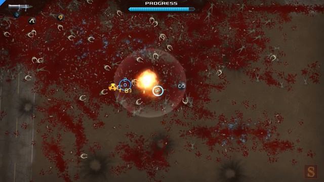 Crimsonland (Remastered) Quests Walkthrough: Chapter 2 - Red Trail of Mercy [Hardcore Difficulty] смотреть онлайн