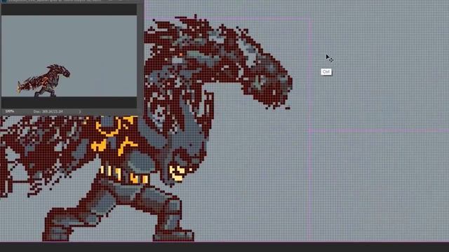 Planet Centauri - How to pixel art 5 : Lava Golem evolution Attack animation! смотреть онлайн