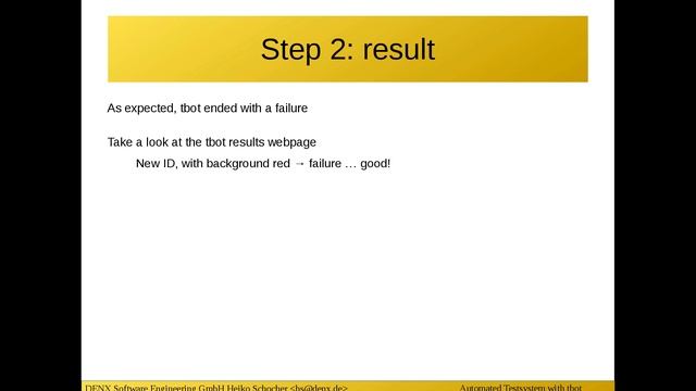 tbot git bisect demo, best view in HD смотреть онлайн