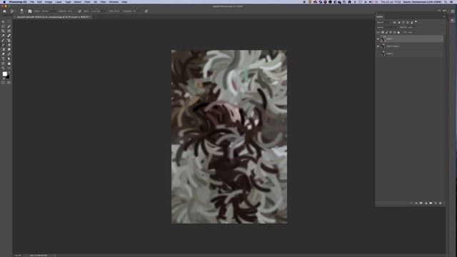 Art History Brush Tool Photoshop Urdu/Hindi смотреть онлайн
