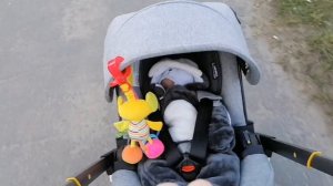 Прогулка с реборном в коляске