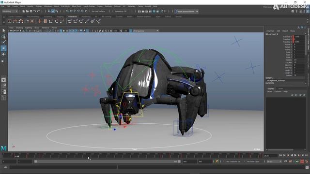 Maya 2020 | Select Previous & Next Key смотреть онлайн
