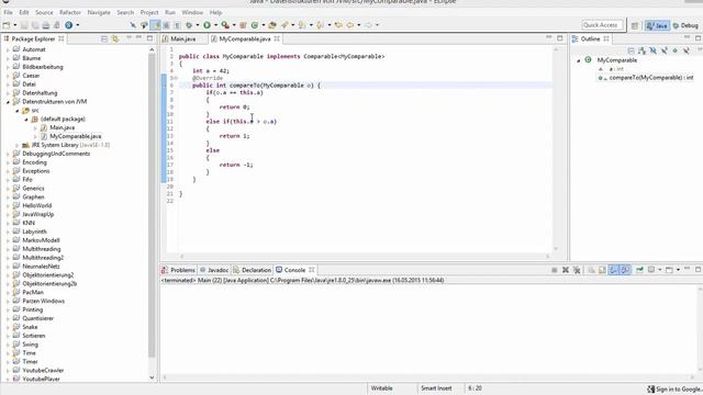 Java Tutorial - TreeSet смотреть онлайн