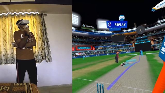 First time Trying Cricket in Virtual Reality - IB Cricket First Impression Review | Best VR Game смотреть онлайн