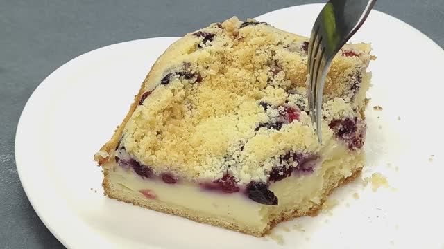 Вкусный и легкий чизкейк.