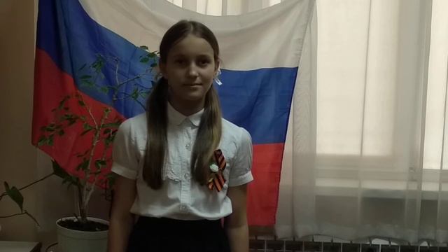 Бирюкова Анастасия, 4 класс, музыка Е.Петерсбурского, слова Я.Галицкого 