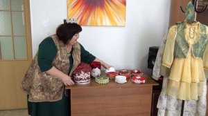 Мастер - класс по изготовлению женского татарского головного убора -  калфак. 1 часть - 15.02.2022