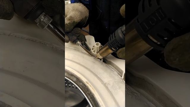 Как запаять бак стиральной машины после замены подшипников смотреть онлайн