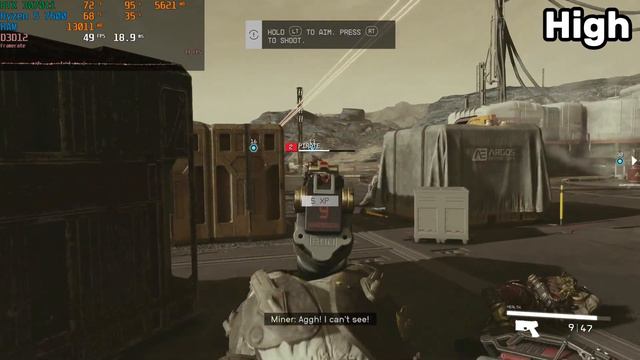 Starfield - Low Vs. Medium Vs. High Vs. Ultra - Graphics and FPS Comparison смотреть онлайн