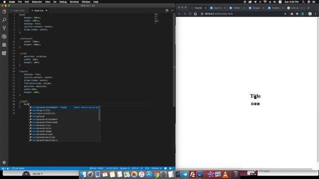 flip animation using css смотреть онлайн