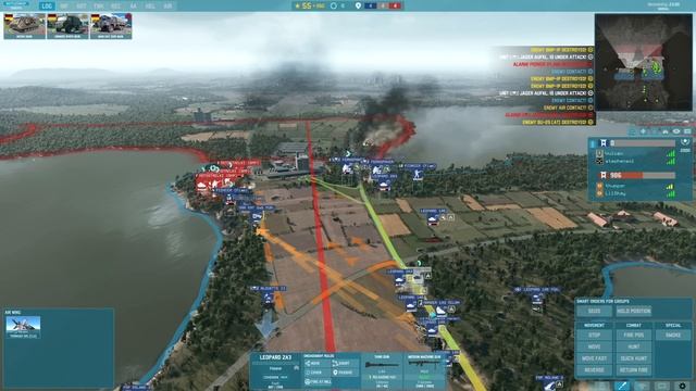 Can LEOPARD TANKS OBLITERATE the defending RUSSIAN FORCES!? Let's do it LIVE! | WARNO Gameplay смотреть онлайн