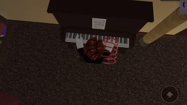 playing giorno theme on piano Roblox смотреть онлайн