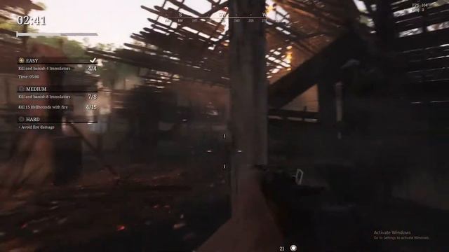 Hunt Showdown: Trials - hard method to finish Fire in The Bones on Hard смотреть онлайн
