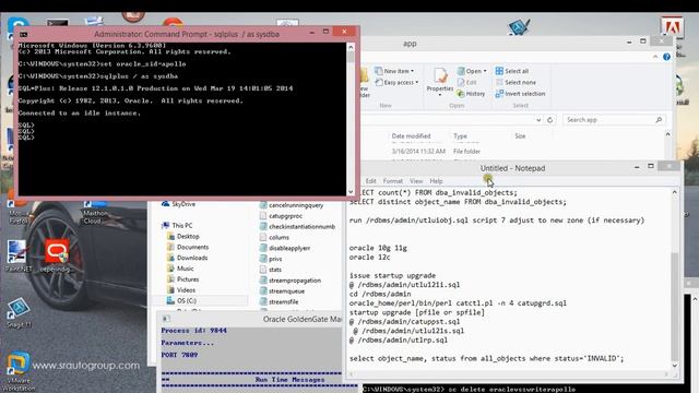 Manual Oracle Database upgrade 11g to 12c pt 2 of 3 смотреть онлайн