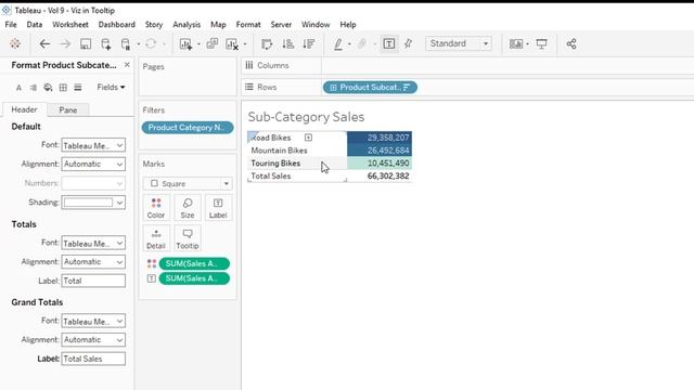 Tableau 10 : Vol 9 : Version 10.5 - Viz in Tooltip смотреть онлайн