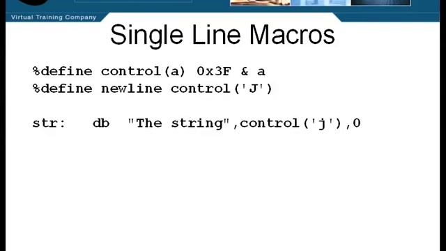 Assembly Language Training: Part 6 (1 of 9) - Macro Pre-Processor (Single Line Macros) смотреть онлайн