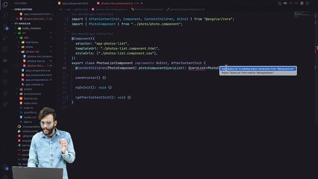 55. Component lifecycle: ngAfterContentInit | ContentChildren & QueryList | Angular In Depth (Hindi смотреть онлайн