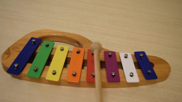 Wheels on the Train Go Round And Round on 8 note xylophone смотреть онлайн