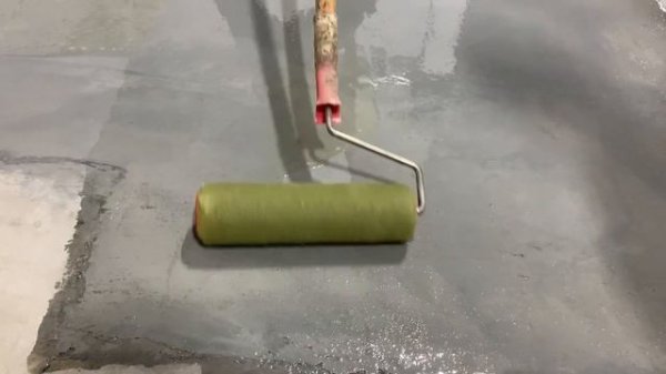 Нанесение пропитки МастерТоп СС 713