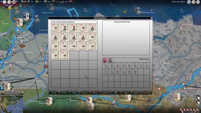 AGEOD's American Civil War 2 | CSA Multiplayer | Mar-Apr 1862 | 5 смотреть онлайн
