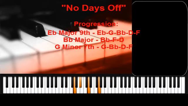 Fetty Wap - No Days Off - Piano Tutorial смотреть онлайн