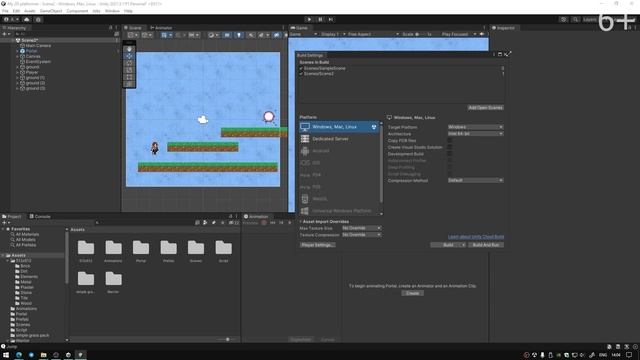Как сделать уровни в игре на Unity | Уроки программирования в C# для детей | Unity для подростков смотреть онлайн