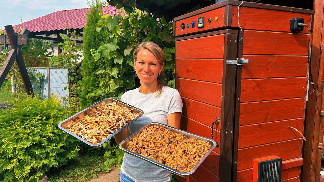 Рваная свинина приготовленная в домашней коптильне. смотреть онлайн