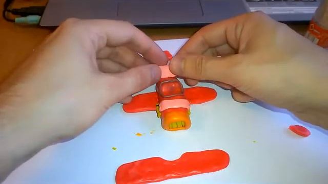 Как слепить кукурузник из пластилина смотреть онлайн