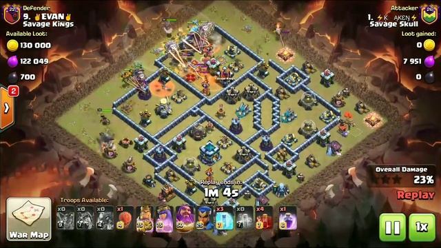 ***Savage Skull vs Savage Kings || MARCH 2021 Champion 1 CWL Group || Pro Vs Pro Clash Battle*** смотреть онлайн