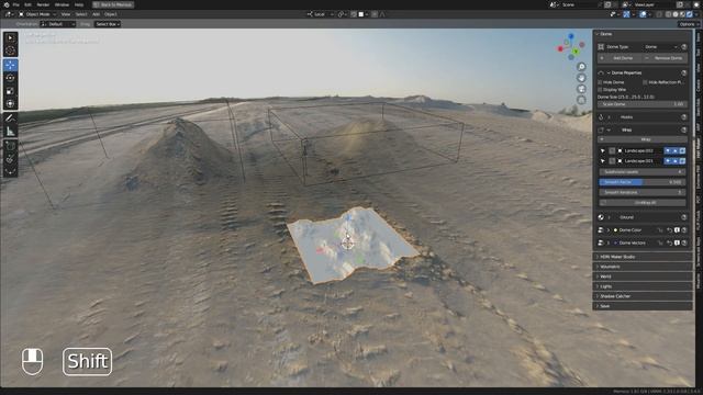 HDRi Maker Addon - Wrap Into the Dome | Blender Tutorial смотреть онлайн