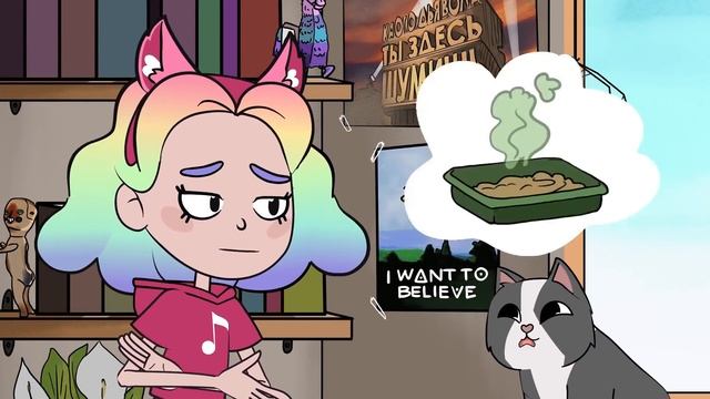 У моего кота аллергия на мою маму | Анимированная история от Смуди смотреть онлайн