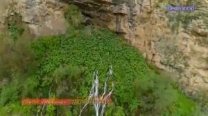 Узбекистан .Сурхандарьинская обл -горы Сангардак.Водопад-ШАР-ШАРА