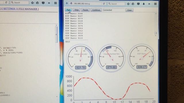 ESP Basic websockets Demo смотреть онлайн
