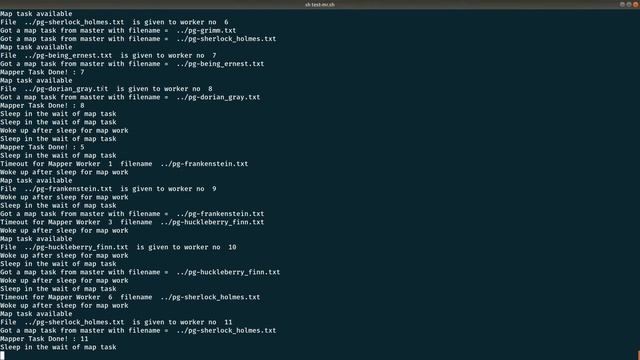 Map-Reduce Golang Assignment Test Cases Passed смотреть онлайн