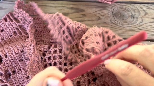 Простой красивейший топ крючком! Подробный мастер-класс: 4(4) ??? How to crochet summer top смотреть онлайн