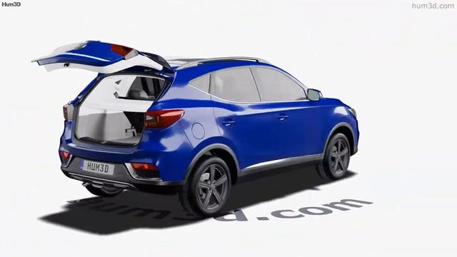 MG ZS with HQ interior 2017 3D model by Hum3D.com смотреть онлайн