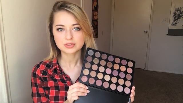 Бюджетные тени Morphe 35T - обзор и макияж по запросу! Morphe 35T make up tutorial смотреть онлайн