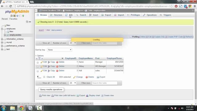 Delete Data in MySQL Database using PHPMyAdmin смотреть онлайн
