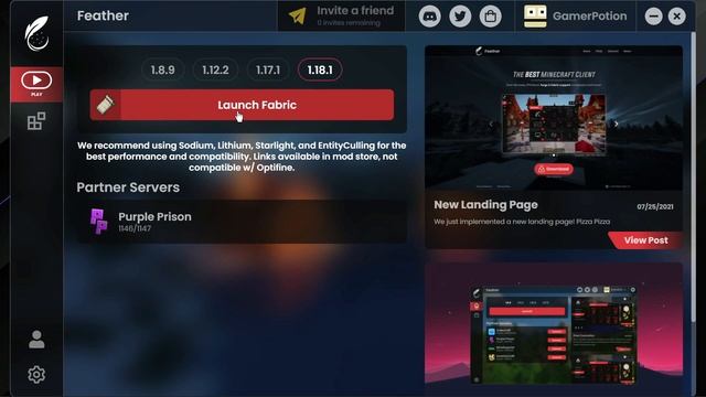 Feather Client User Mods (Add Your Own Mods) OptiFine, Sodium, Fabric and more! смотреть онлайн