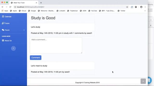 to create a simple website using Node Express Mongo/Mongoose смотреть онлайн