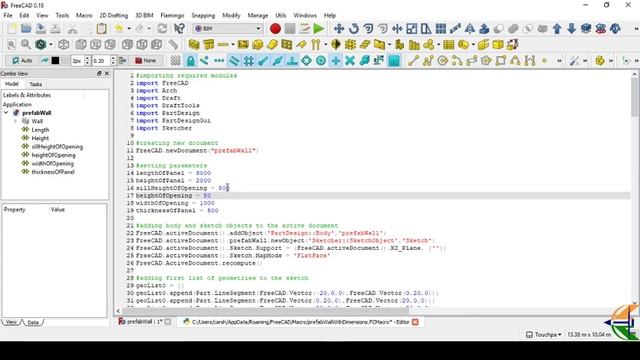 Automated Dimensioning in FreeCAD - Python смотреть онлайн