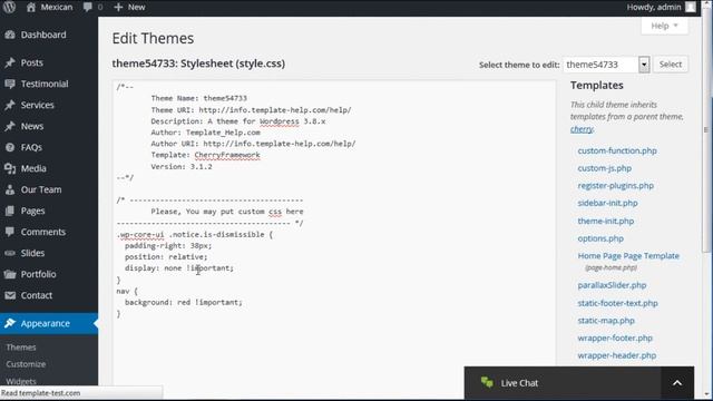 WordPress. How To Change Menu Items Background смотреть онлайн