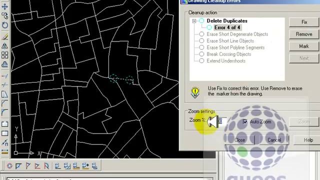 Drawing Cleanup Autodesk MAP 3d 2007 смотреть онлайн