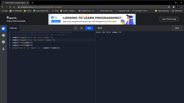 My python program смотреть онлайн