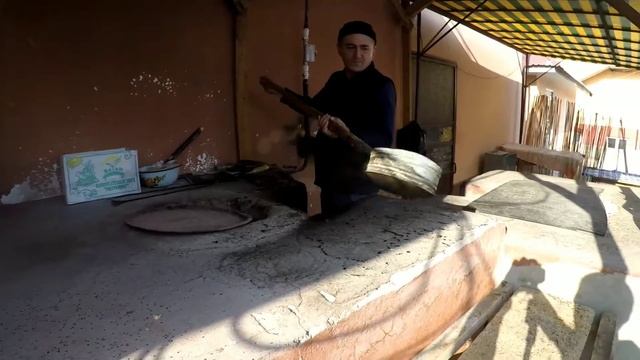 Тандырная лепёшка. Узбекистан. Дальнобой UA. смотреть онлайн