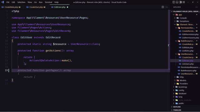 5 Customize Redirects, Notifications and Navigation | Laravel Filament Roles and Permissions смотреть онлайн