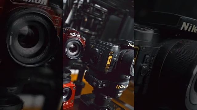 A Menacing Terminator Endoskeleton Stares into the Nikon Camera Red Eyes Glowing with Artificial In смотреть онлайн